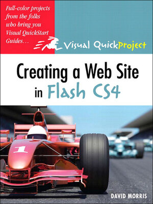 cover image of Creating a Web Site with Flash CS4 Professional